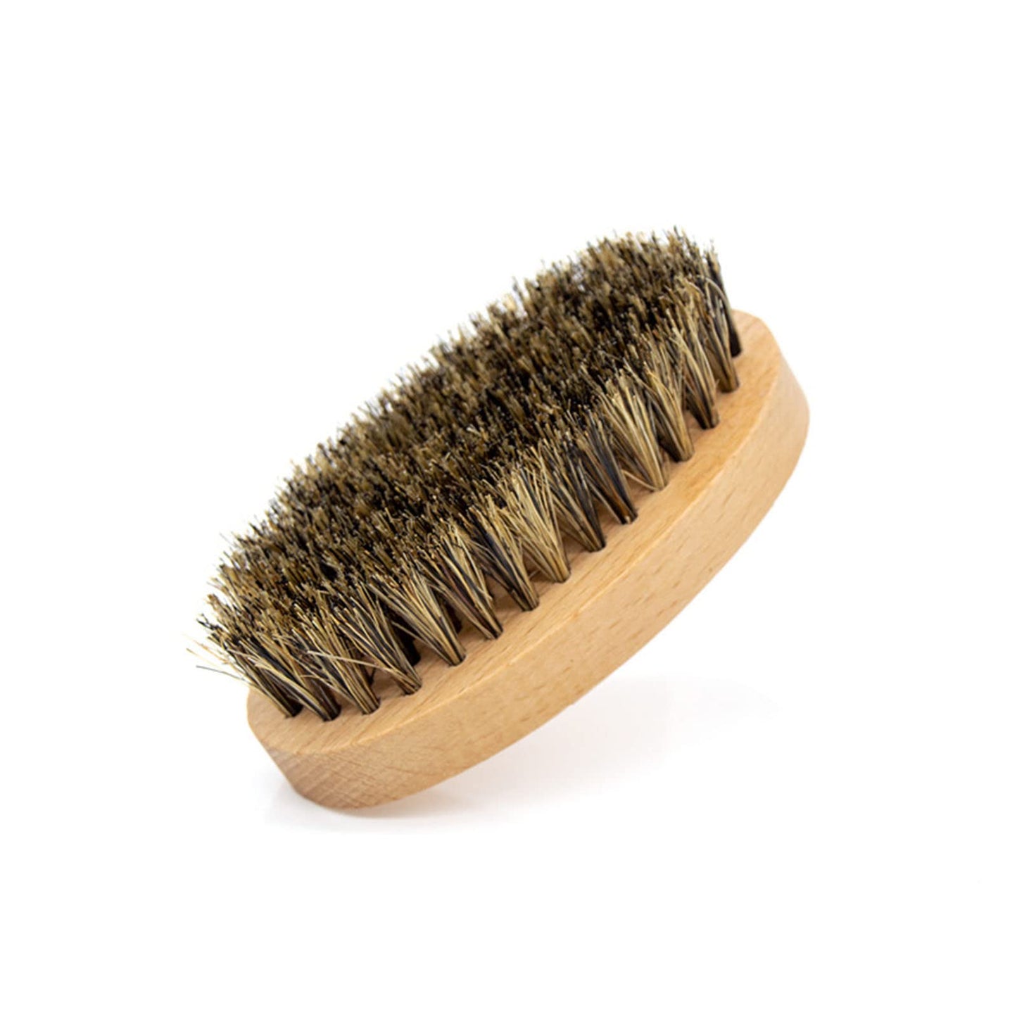 Oval Men Beard Brush For Facial Hair Soft Boar Bristle Brush Wood Handle Beard Grooming Brush For Face Massage Beauty Beauty and Personal Care Psdndeww
