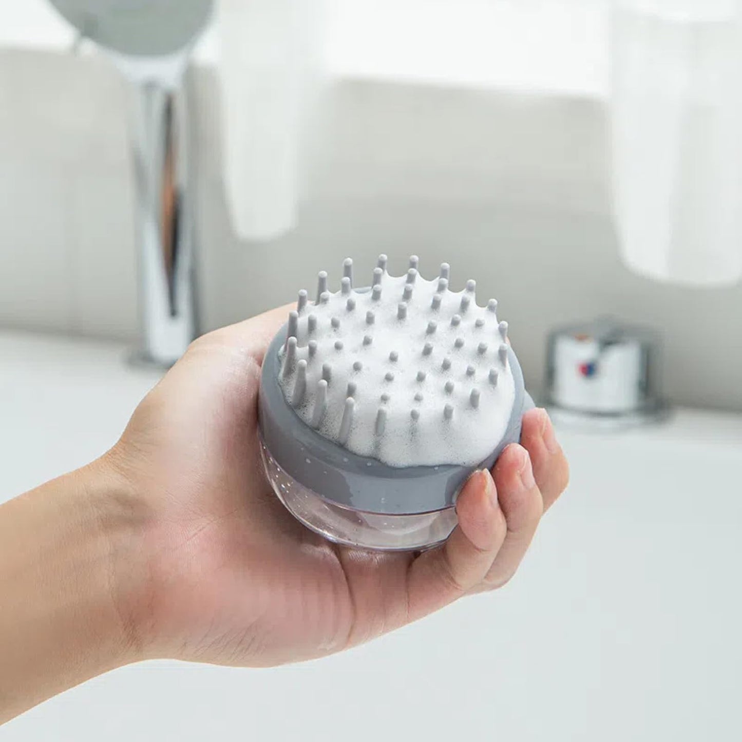 XSPLJQRYZ Automatic Liquid Filling, Comfortable Shampoo Brush, Cleaning, Massage, Bath Brush, Bath Brush, Bath Brush Beauty and Personal Care XSPLJQRYZ