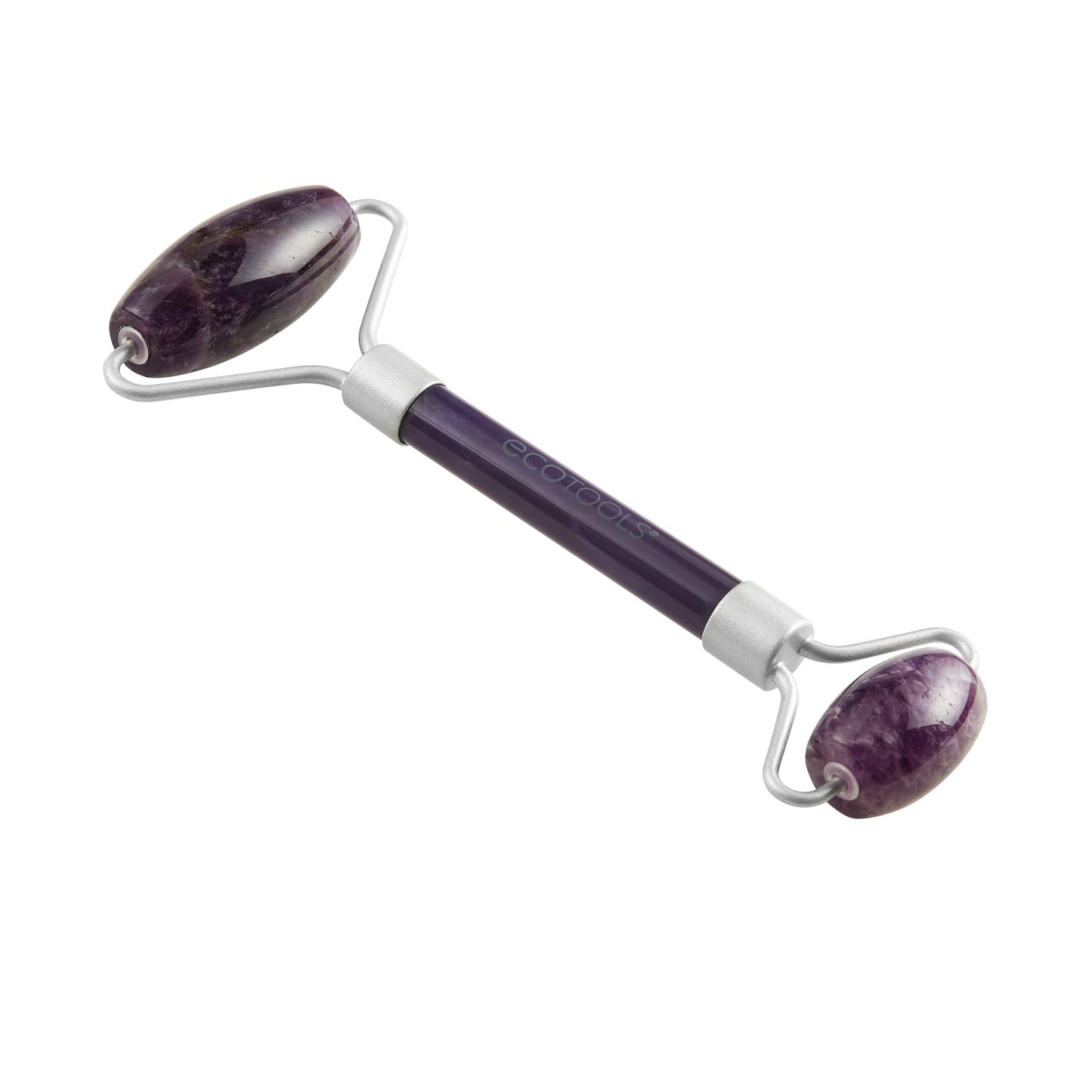 EcoTools Amethyst Facial Roller, Real Stone Face Roller & Massager, Skincare & Sculpting Tool, Reduces Puffiness & Dark Circles, Eco-Friendly Beauty Beauty & Personal Care EcoTools