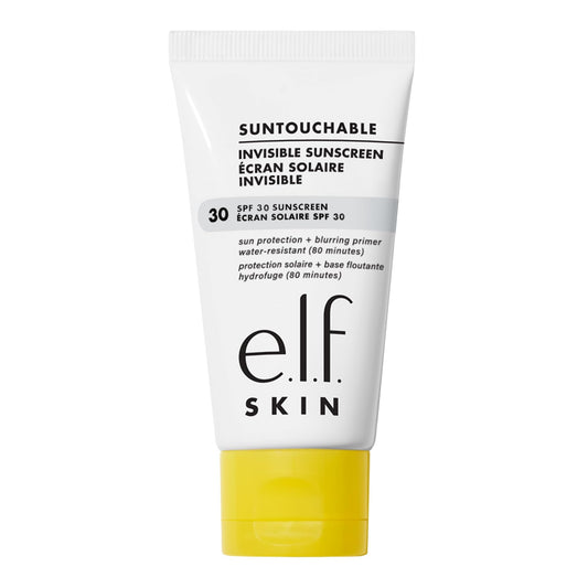 e.l.f. SKIN Suntouchable Invisible SPF 35, Lightweight, Gel-based Sunscreen For A Smooth Complexion, Doubles As A Makeup Primer, Vegan & Cruelty-Free Beauty & Personal Care e.l.f.