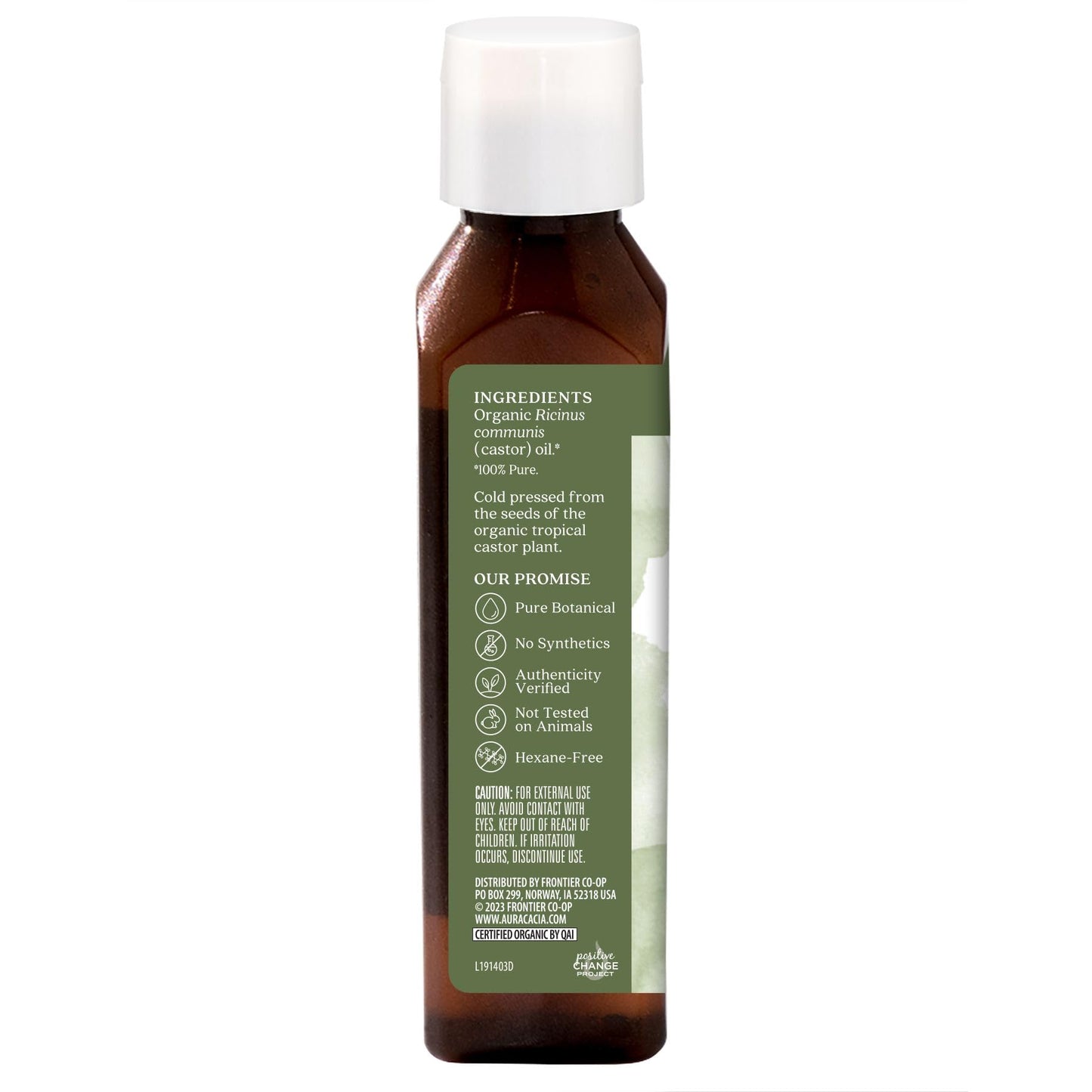 Aura Cacia Skin Care Oil - USDA Organic - Castor Oil - 4 fl oz - 100% Pure Botanical Ingredients Beauty & Personal Care Aura Cacia