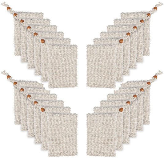 "N/A" OTYMIOW 30 Pack Soap Bags for Bars Soaps Exfoliating Natural Sisal Soap Bag Hand Made Soaps Bag Mesh with Drawstring for Bath & Shower Use Beauty & Personal Care "N/A"