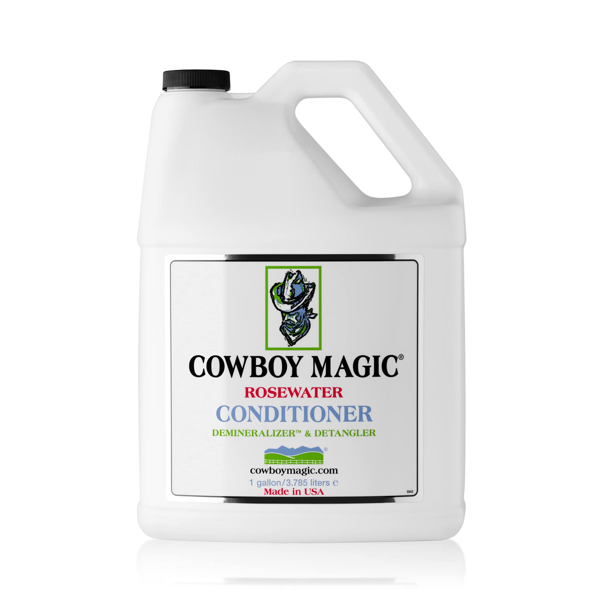 Cowboy Magic Rosewater Conditioner Gallon Rosewater Herbal Blend Leaves Hair Smooth and Silky Beauty & Personal Care Cowboy Magic