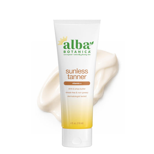 Alba Botanica Sunless Tanner Lotion 4 Oz Beauty & Personal Care Alba Botanica