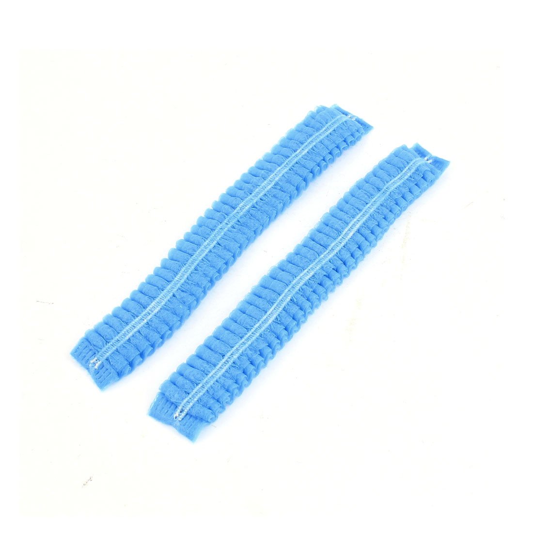 Ruilogod Fabric Elastic Band Lady Bathing Shower Cap Bath Hat 100pcs Blue (id: fd8 907 a3f 632 3c6 Beauty and Personal Care Ruilogod