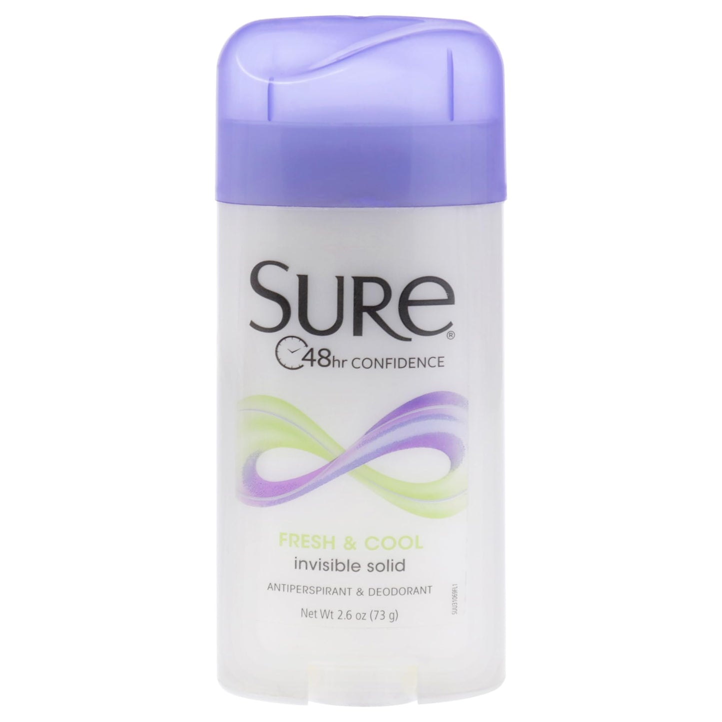 Invisible Solid Anti-Perspirant Deodorant - Fresh and Cool by Sure for Unisex - 2.6 oz Deodorant Stick Beauty and Personal Care Sure