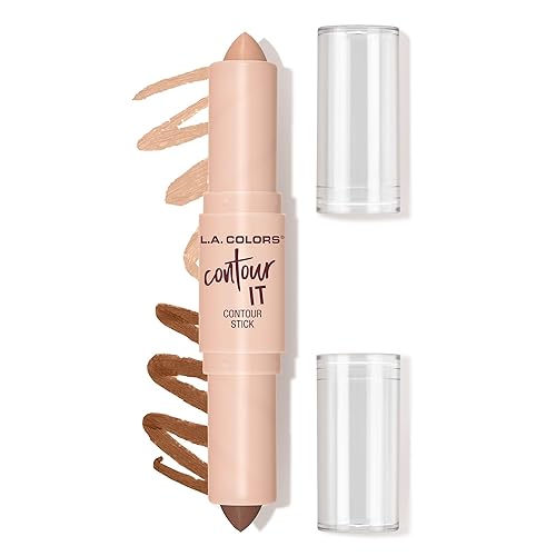 L.A. COLORS Contour It Stick - Dual-Sided (Bigger Stick), Neutral/Medium CCS598 Beauty & Personal Care L.A. COLORS
