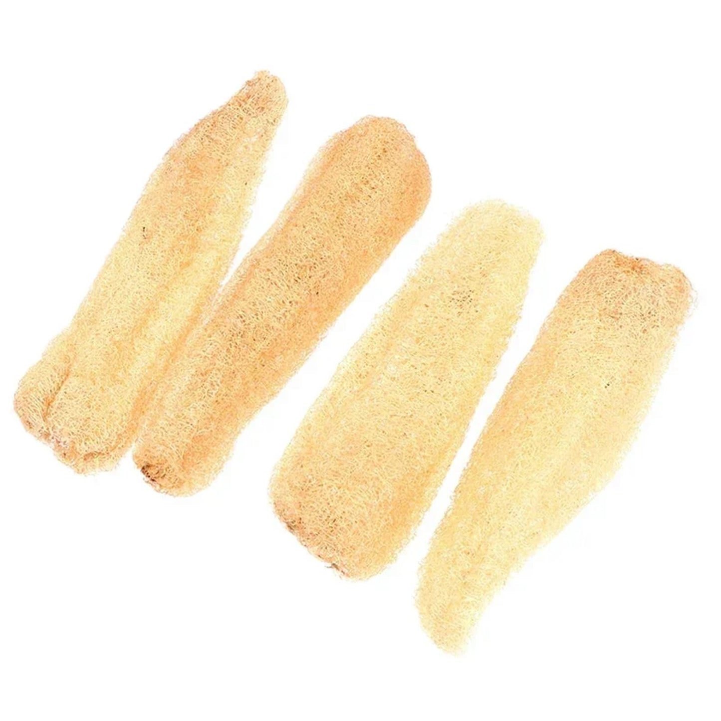 Full Loofah Natural Exfoliating Biodegradable Loofah Sponge Cellulose Natural Shower Sponge Scrubber for Kitchen Bathroom(20-29cm) Beauty and Personal Care HIVJEEDYH
