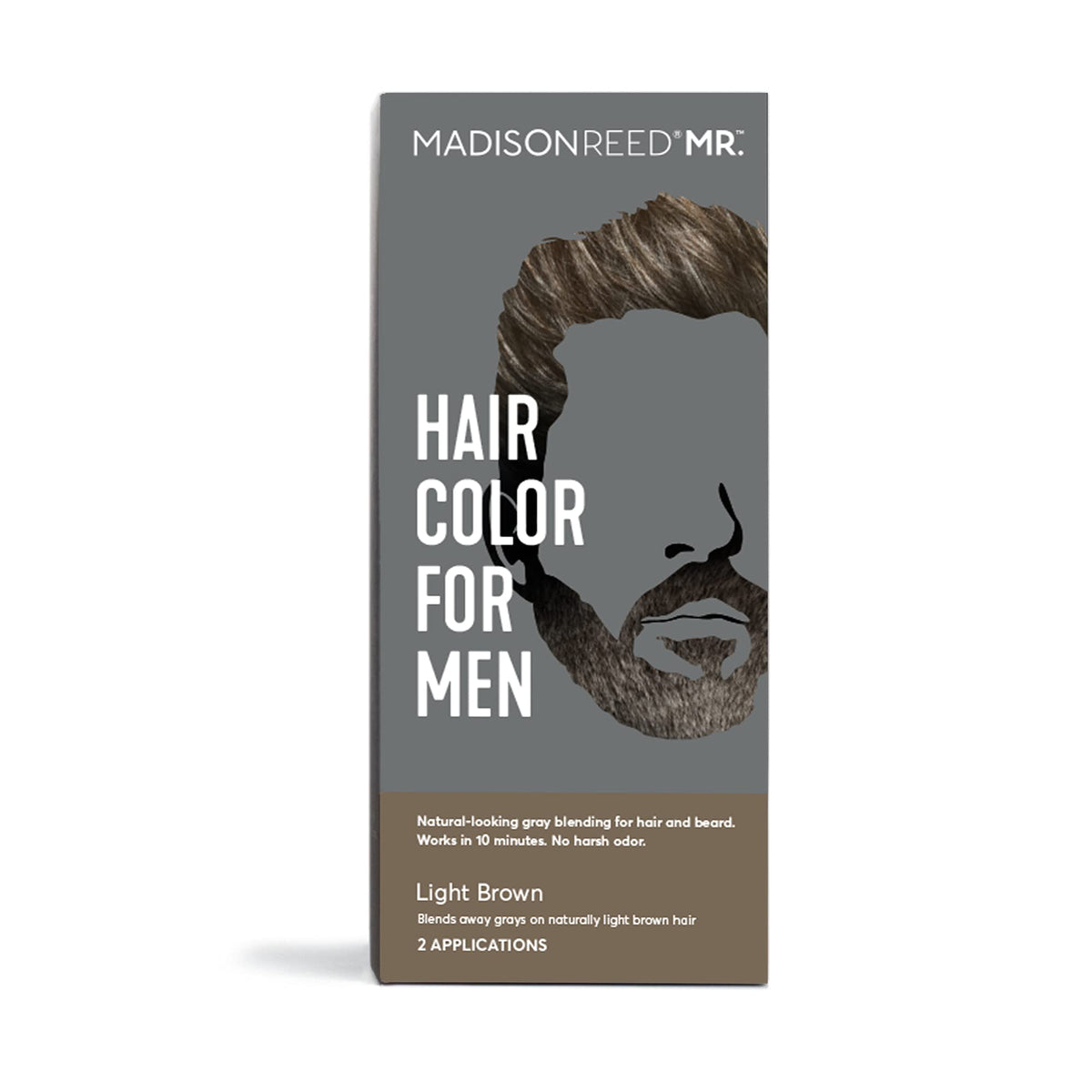 Madison Reed Mr. Hair Color for Men, Light Brown Demi-Permanent Hair Dye, Reduces Grays in 15 Minutes For Hair & Beard, Nourishing & Strengthening Beauty & Personal Care Madison Reed