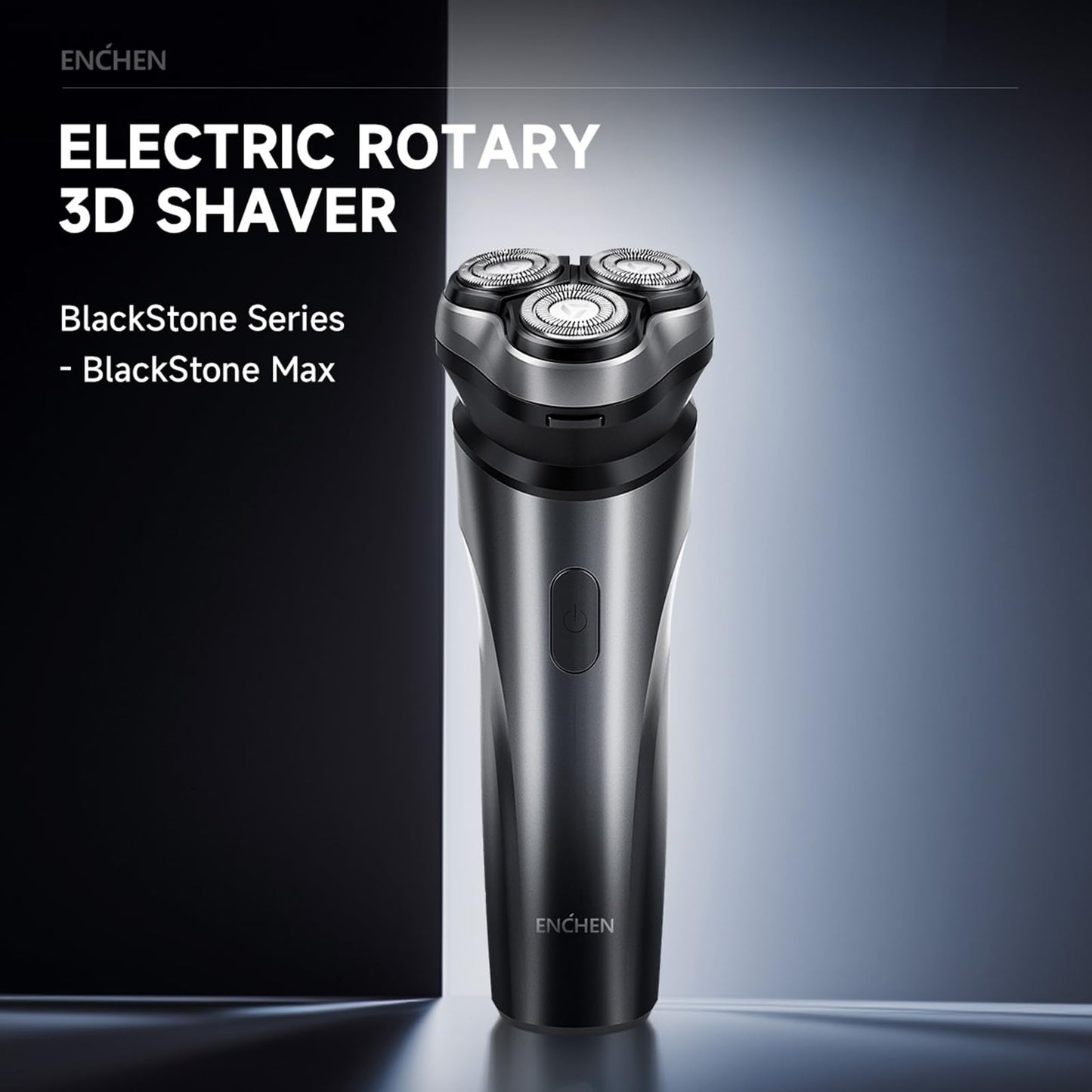 Karlak BlackSton Electric Razor for Men Rotating Head Cordless Shaver Reable Portable Razor Wet and Dry Use Waterproof Beauty and Personal Care Karlak