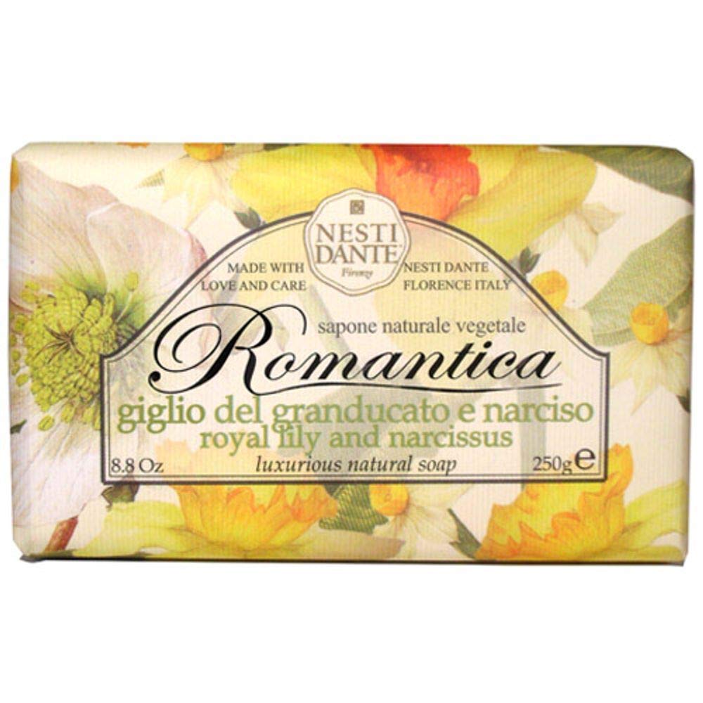 Nesti Dante Romantica Natural Soap, Royal Lily and Narcissus/Luxurious, 8.8 Ounce Beauty & Personal Care Nesti Dante