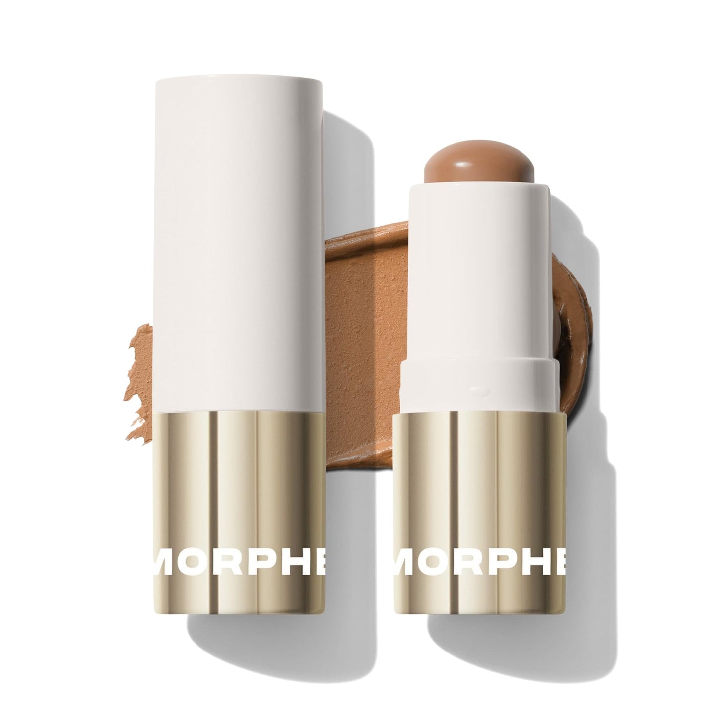 Morphe Sudden Heat Cream Bronzer Stick - Ulta-Creamy Soft Matte Bronzer Makeup & Complexion Stick with Vitamin E + Jojoba Oil - Face Bronzers Beauty & Personal Care MORPHE