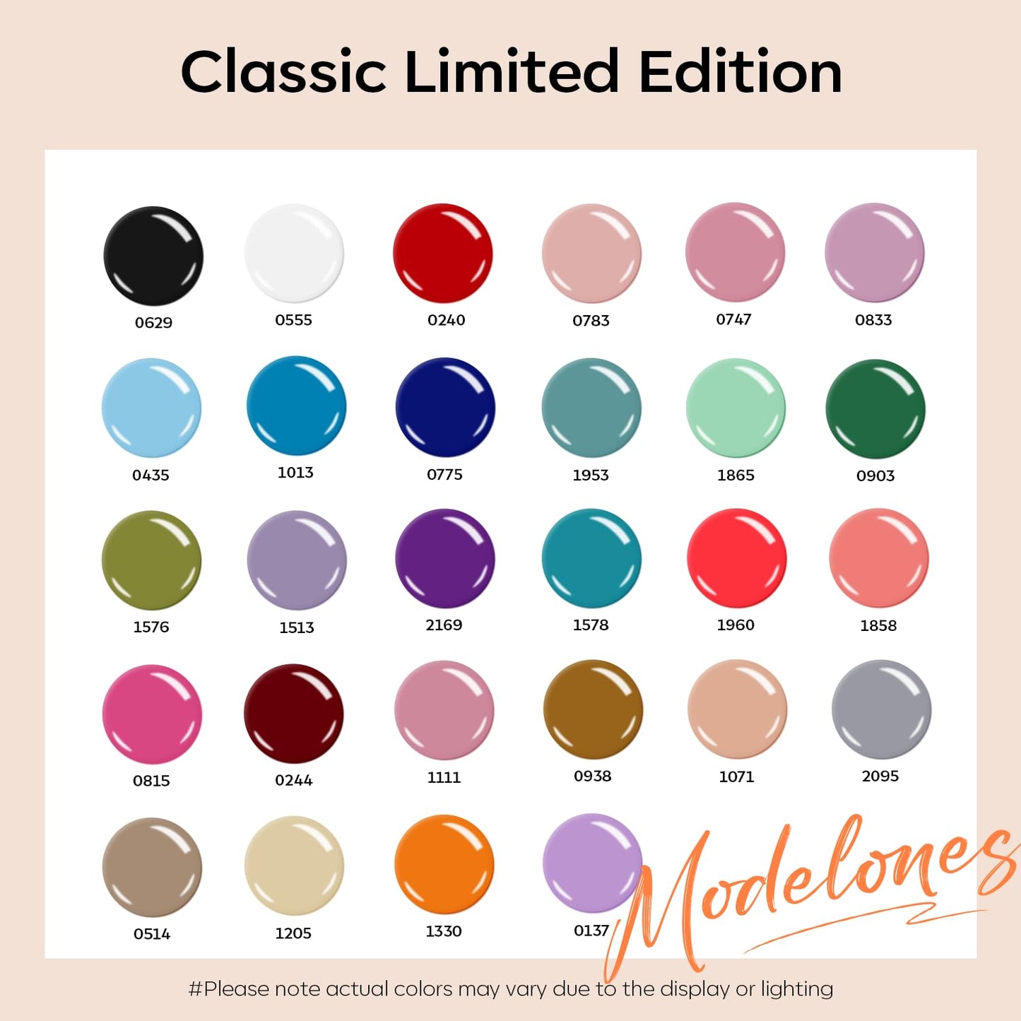 modelones 32 PCS Gel Nail Polish Set, 28 Colors Gel Polish with No Wipe Base Coat, Glitter & Glossy & Matte Top Coat Black Brown Red Purple Soak Off Beauty and Personal Care modelones