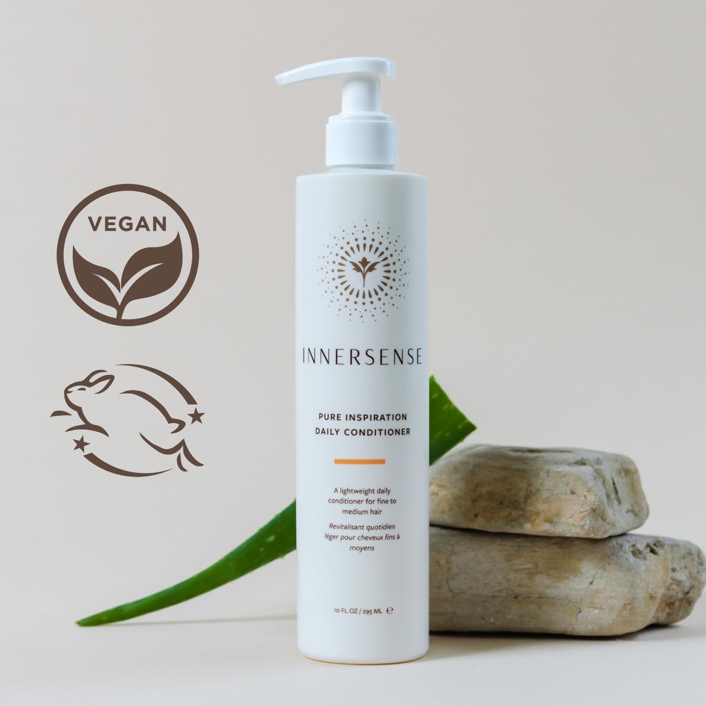 INNERSENSE Organic Beauty - Natural Pure Inspiration Daily Conditioner | Non-Toxic, Cruelty-Free, Clean Haircare (32 oz Refill Pouch) Beauty & Personal Care INNERSENSE