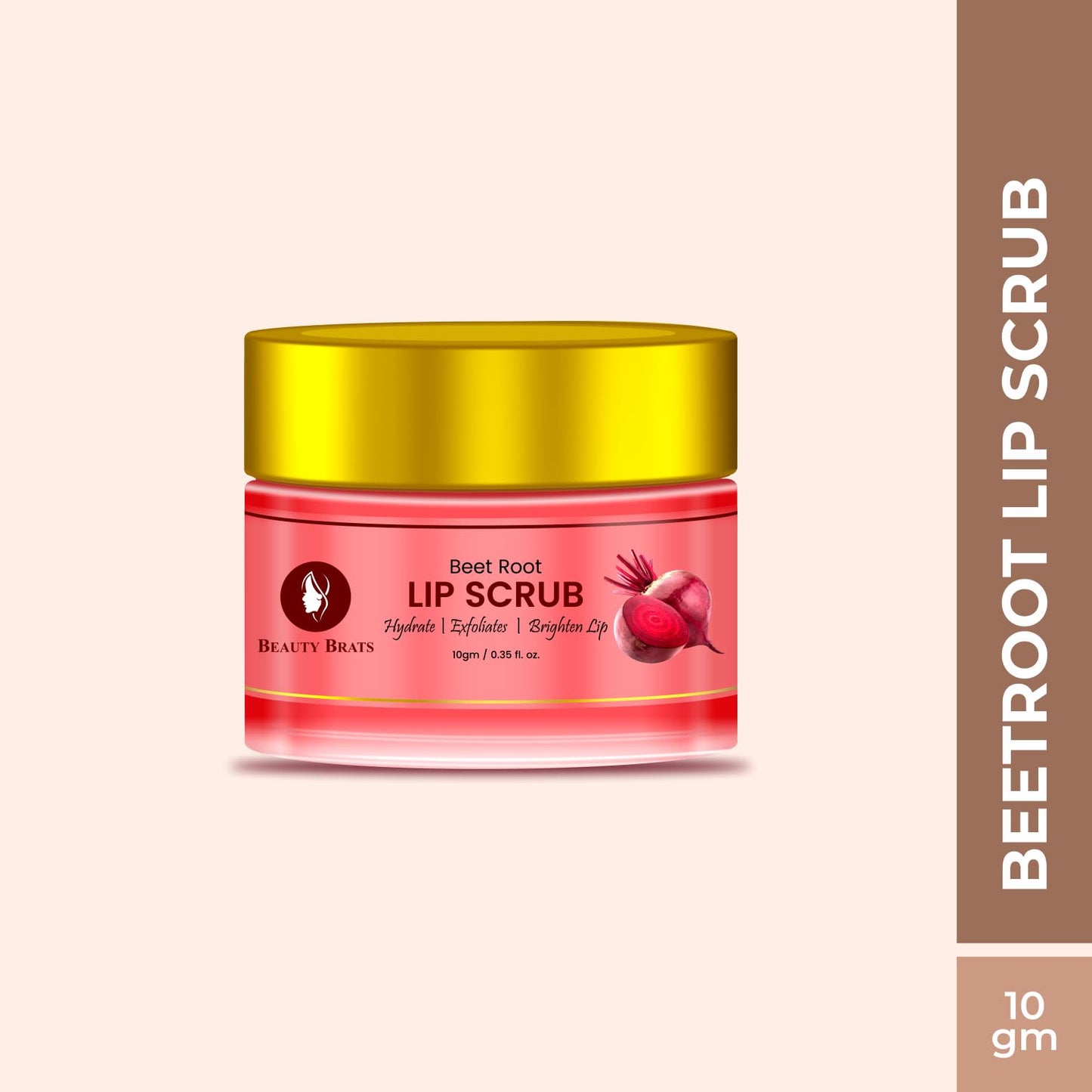 Beauty Brats Lip Scrub strawberry 0.35 fl/oz Beauty and Personal Care BEAUTY BRATS
