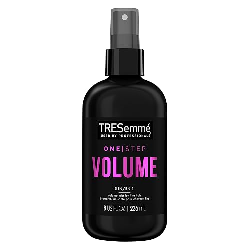 TRESemmé One Step 5-in-1 Volumizing Hair Styling Mist For Fine Hair One Step Volume Hair Care Product for Soft, Weightless Volume 8 oz Beauty & Personal Care TRESemmé