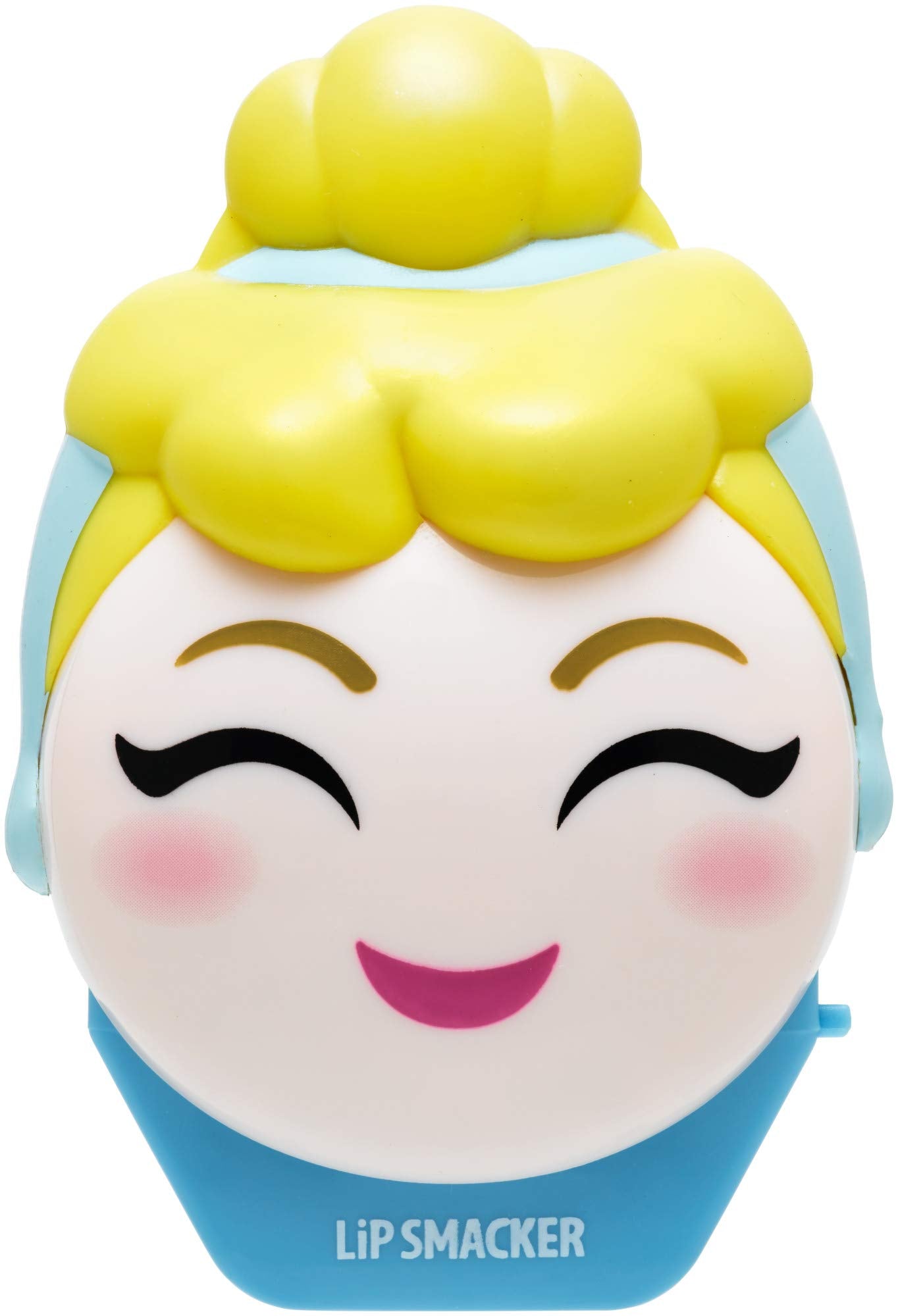 Lip Smacker Disney Cinderella Emoji Lip Balm Flavored, Bibbity Bobbity Berry, Clear, For Kids Beauty & Personal Care Lip Smacker