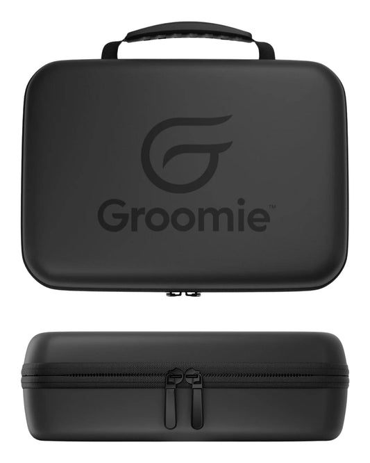 Groomie Travel Case for BaldiePro Electric Head Shaver for Men - Sleek Hard Case for Shaving Kit - Portable On-the-Go Accessory for Head Shaver Beauty and Personal Care Groomie
