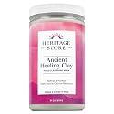 Heritage Store Ancient Healing Clay Pore-Cleansing Mask | Refines & Purifies with 100% Natural Calcium Bentonite | 31oz Beauty & Personal Care Living Clay