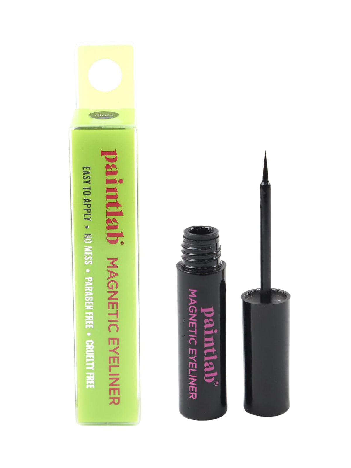 PaintLab Magnetic Eyeliner, Bold, Pigmented, Water-Resistant Liquid Liner for Easy Magnetic Lash Application, Black Beauty & Personal Care PaintLab