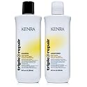 Kenra Triple Repair Shampoo/Conditioner Set | Targets & Repairs Weak or Broken Bonds | Split Ends | Damaged Hair | Bond Builder | Sulfate-Free | 10.1 Beauty & Personal Care Kenra