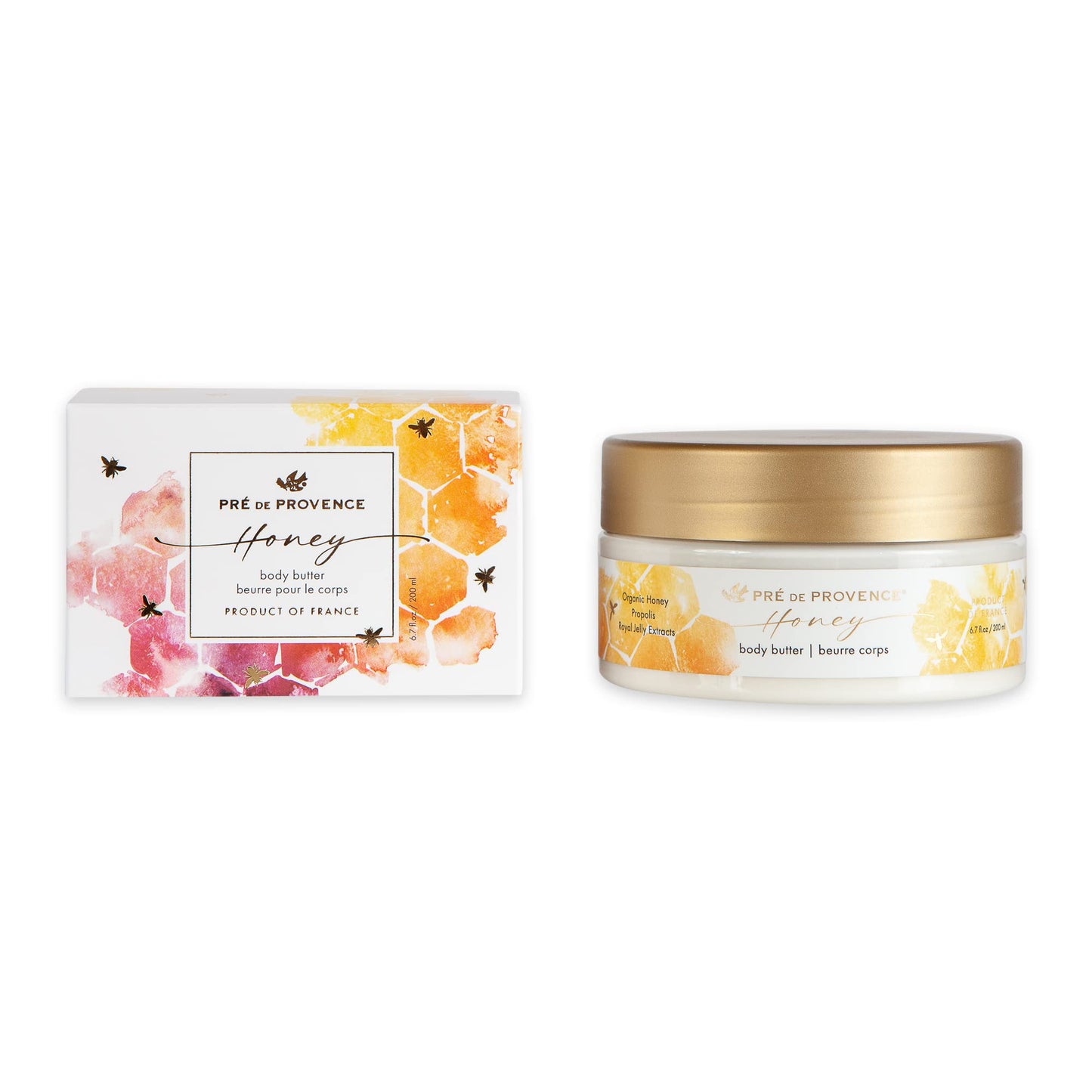 Pre de Provence Honey Collection Deeply Nourishing Body Butter, 6.7 Fl Oz Beauty & Personal Care Pre de Provence