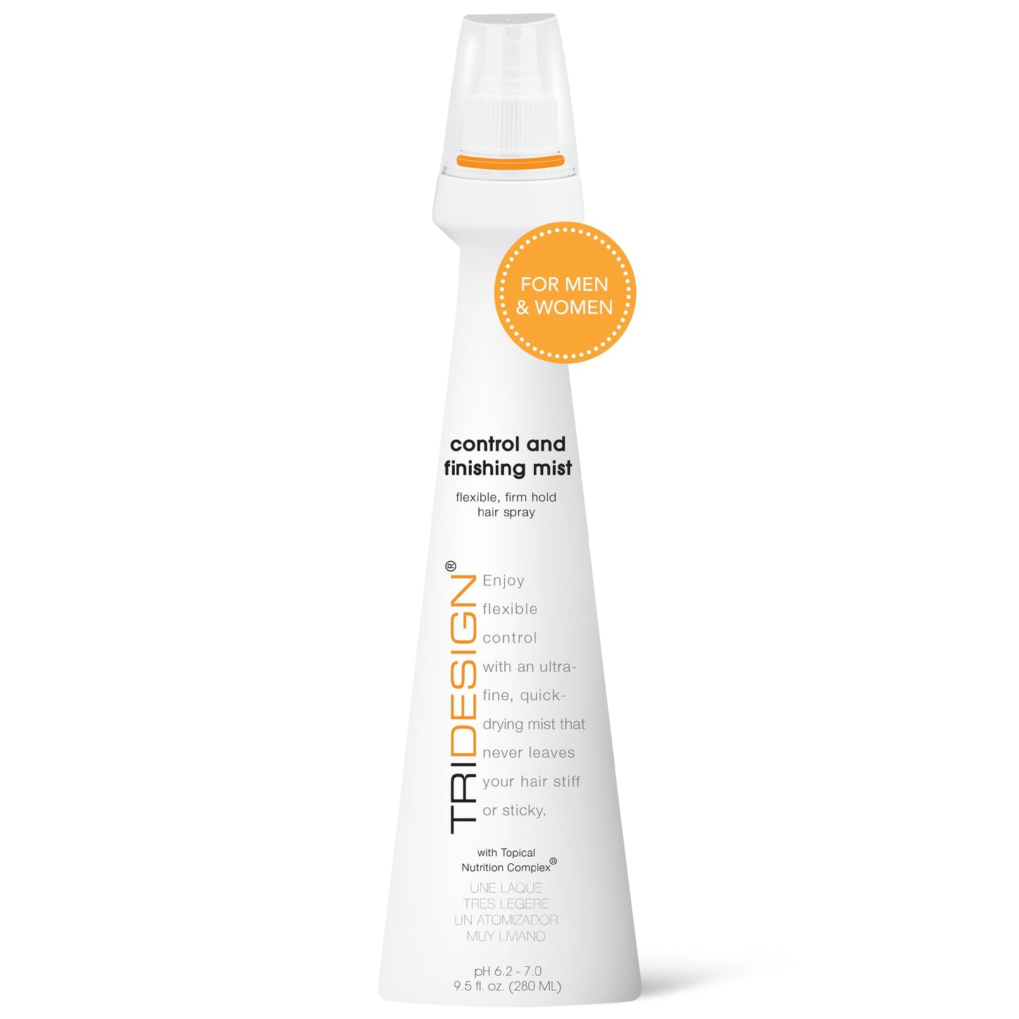 TRI Design Control and Finishing Mist - Volumizing for All Hair Types - Protect and Unleash Flexible Control with Ultra Fine Finishing for Fast Drying Beauty & Personal Care TRIDESIGN