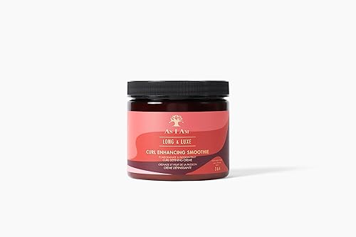 As I Am Long and Luxe Curl Enhancing Smoothie 16 oz - Lightweight Coil Defining Creme for Hi-Definition, Hydrated Curls and Coils - Enriched Beauty & Personal Care As I Am