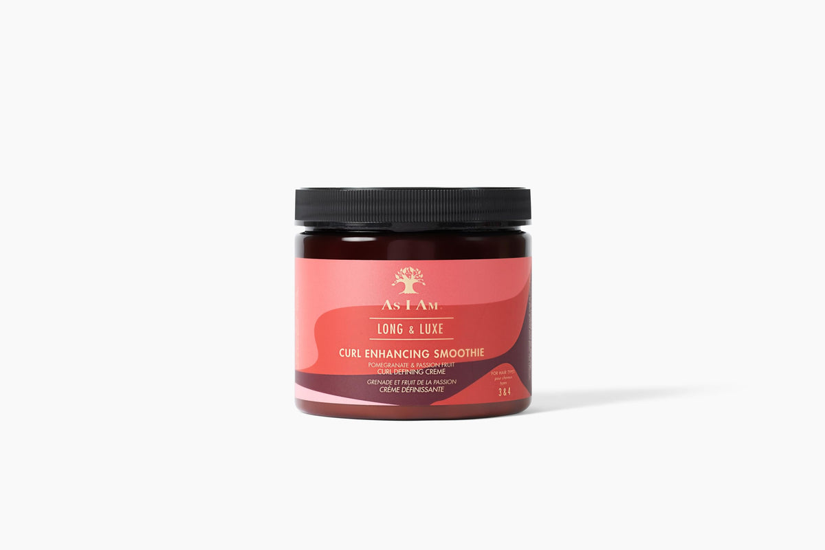 As I Am Long and Luxe Curl Enhancing Smoothie 16 oz - Lightweight Coil Defining Creme for Hi-Definition, Hydrated Curls and Coils - Enriched Beauty & Personal Care As I Am