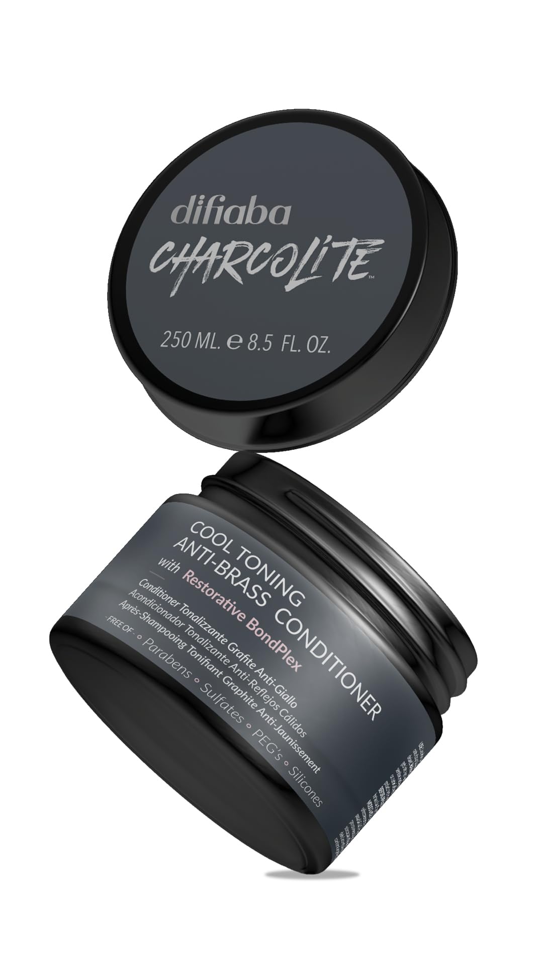 Charcolite Conditioner for Color Treated Hair - Blonde Conditioner - Charcoal Conditioner - Brass-Off Conditioner - Cool Toning Conditioner