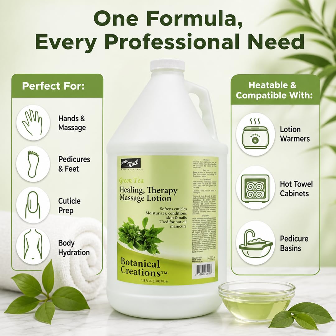 PRO NAIL 3-in-1 Professional Massage, Hot Oil & Cuticle Prep Lotion - Sulfate-Free, Alcohol-Free & Cruelty-Free | Heatable Formula for Salon & Spa Use Beauty & Personal Care PRO NAIL