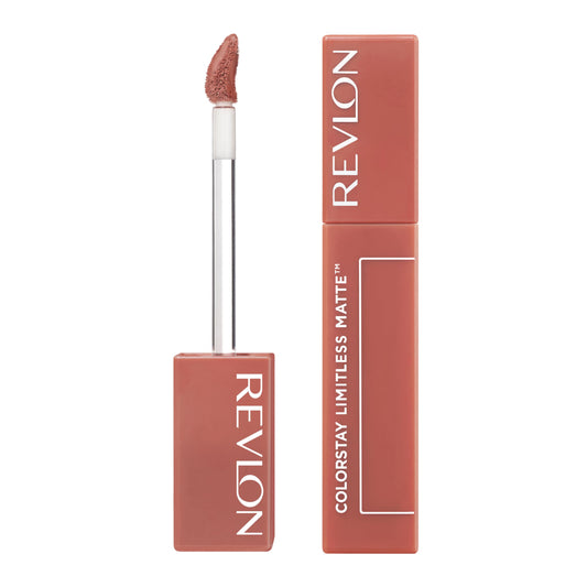 Revlon ColorStay Limitless Matte Liquid Lipstick, Vegan Formula, No-Budge, Longwear Lip Color, Long Lasting, Lightweight/Comfortable, Waterproof, 002 Beauty & Personal Care REVLON