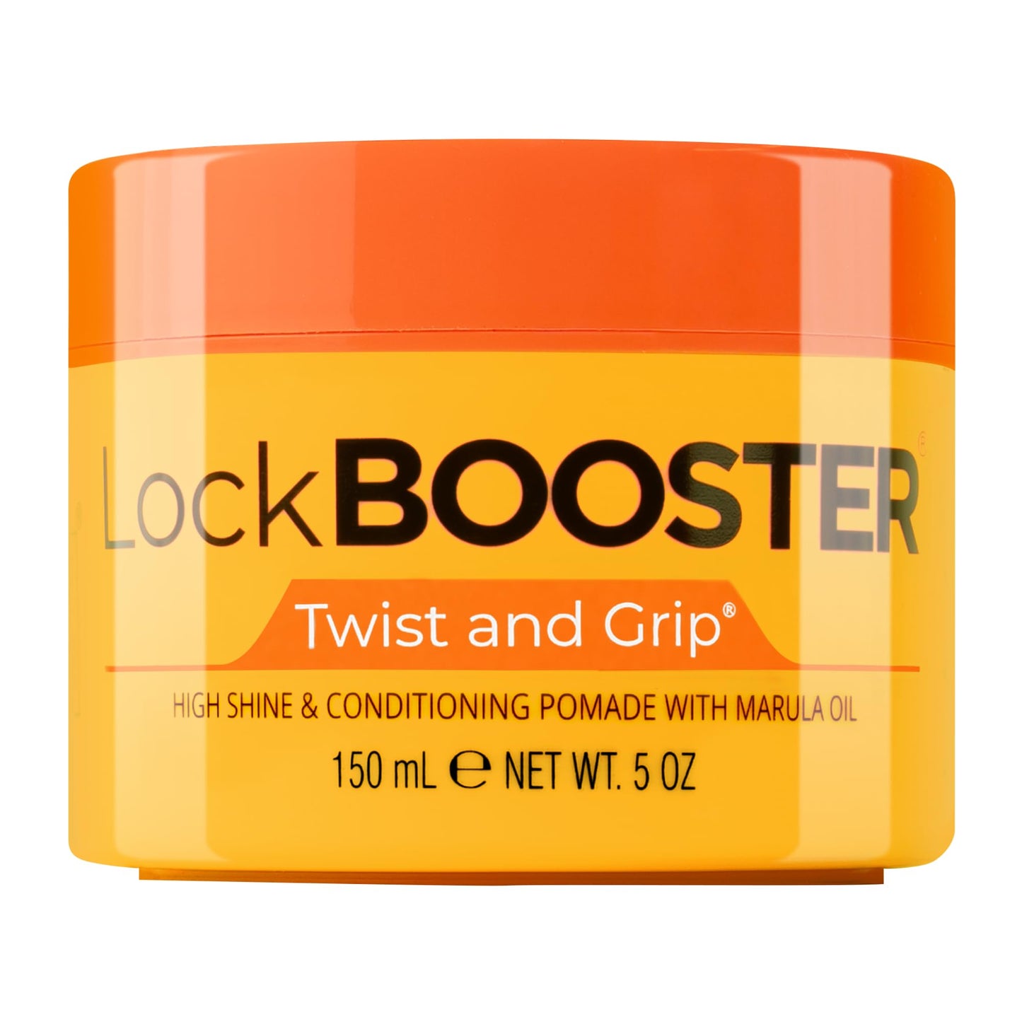 Style Factor Lock BOOSTER Twist & Grip Braid Gel (5 Oz.) with Marula Oil - Strong Hold, Flake-Free, Frizz-Free Hair Braiding Gel for Defined Beauty & Personal Care Style Factor