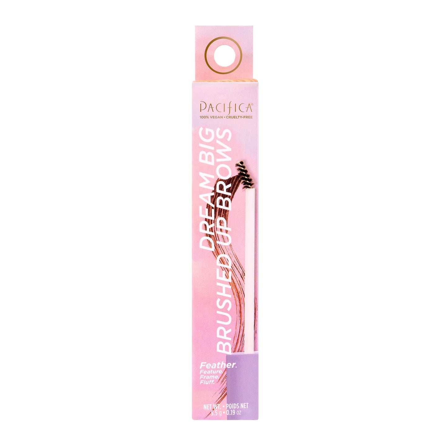 Pacifica Eyebrow Gel - Dream Big Brushed Up Brows - Light, Makeup, Fluffy Full Brows, Eyebrow Gel, Brow Gel, Tinted Brow Gel, Eyebrow Makeup, Vegan Beauty & Personal Care Pacifica