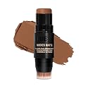 Nudestix Nudies Bronze All Over Matte Bronzing Stick - 3-in-1 Cream Bronzer for Cheeks, Eyes & Lips with Built-In Brush | Natural Contour & Sun-Kissed Beauty & Personal Care Nudestix