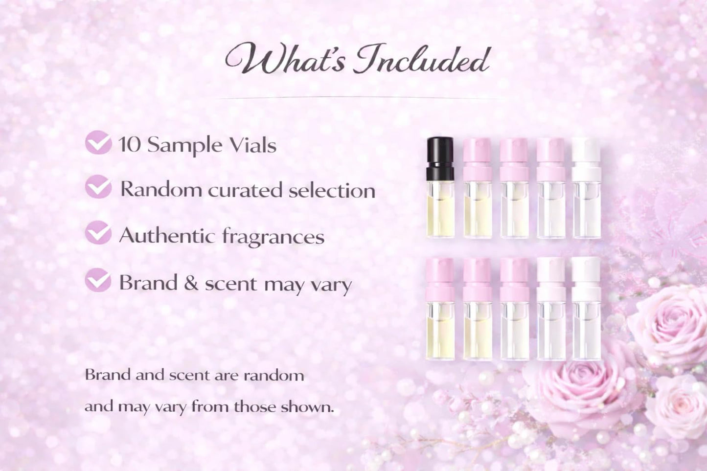 Perfume Discovery Sampler Set for Women - 10 Designer Perfume Samples, Mini Fragrance Vials, Try Before You Buy Beauty & Personal Care GHBB