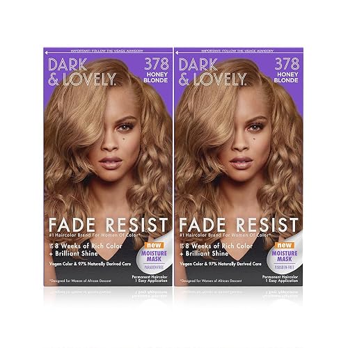 SoftSheen-Carson Dark and Lovely Fade Resist Rich Conditioning Hair Color, Permanent Hair Color, Up To 100 percent Gray Coverage, Brilliant Shine Beauty & Personal Care SoftSheen