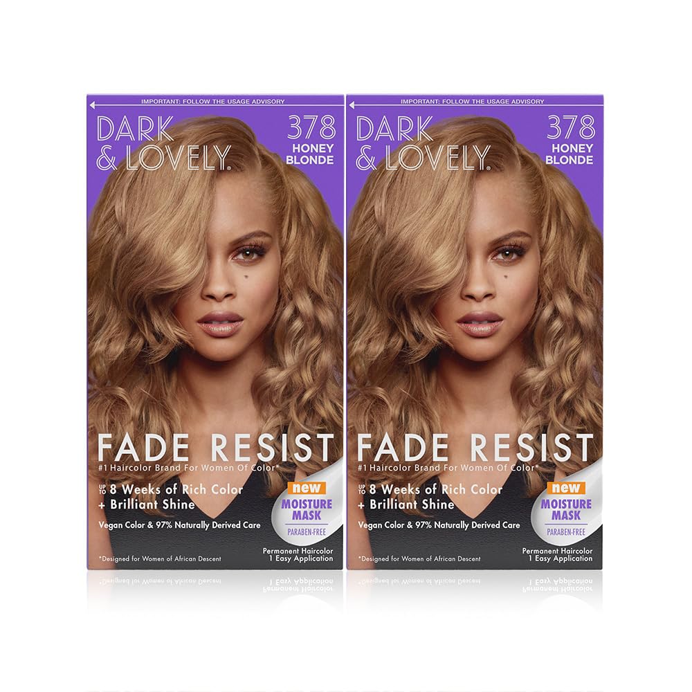 SoftSheen-Carson Dark and Lovely Fade Resist Rich Conditioning Hair Color, Permanent Hair Color, Up To 100 percent Gray Coverage, Brilliant Shine Beauty & Personal Care SoftSheen
