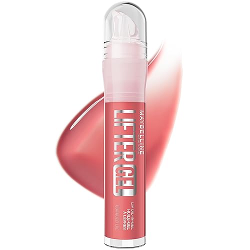 MAYBELLINE Lifter Oil-in-Gel Lip Gloss for Glassy, Bouncy Shine, Hydrating, Tinted Lip Balm and Moisturizer with Hyaluronic Acid and Passionfruit Oil Beauty & Personal Care MAYBELLINE