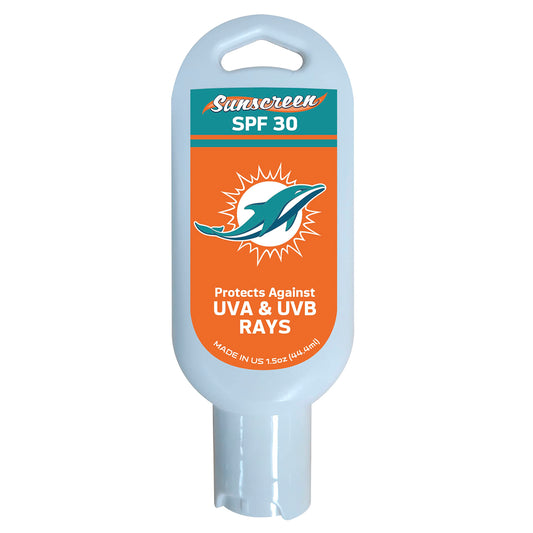 FANMATS 34696 Miami Dolphins 1.5oz SPF 30 Sunscreen Beauty & Personal Care FANMATS