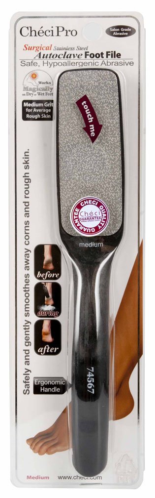 Checi Foot File Carded, Medium Beauty & Personal Care Checi