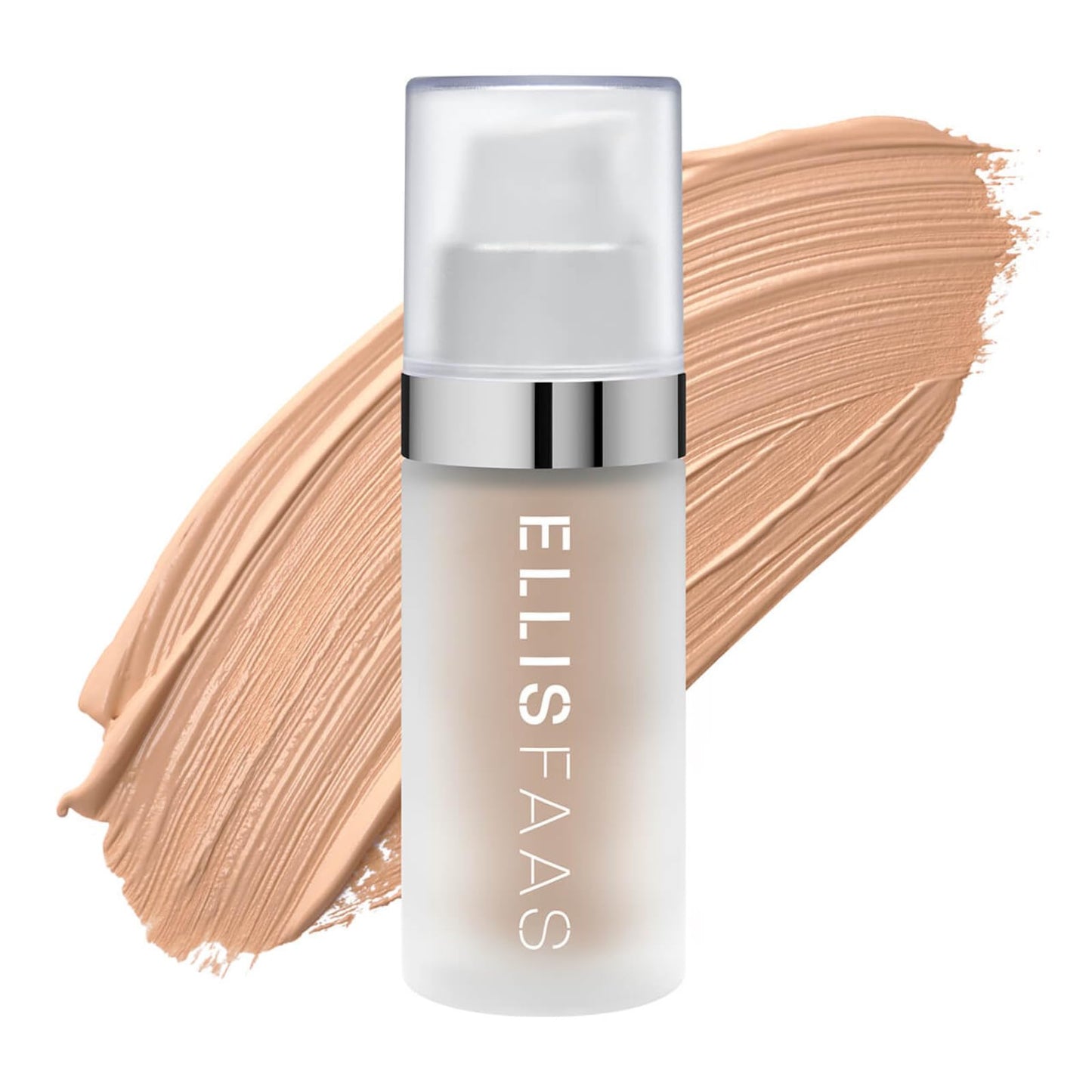 Ellis Faas Skin Veil Foundation Moisturizing Creamy Texture, Blurs Fine Lines & Wrinkles with Squalane & Hyaluronic Acid | Natural Finish Medium Beauty & Personal Care Ellis Faas