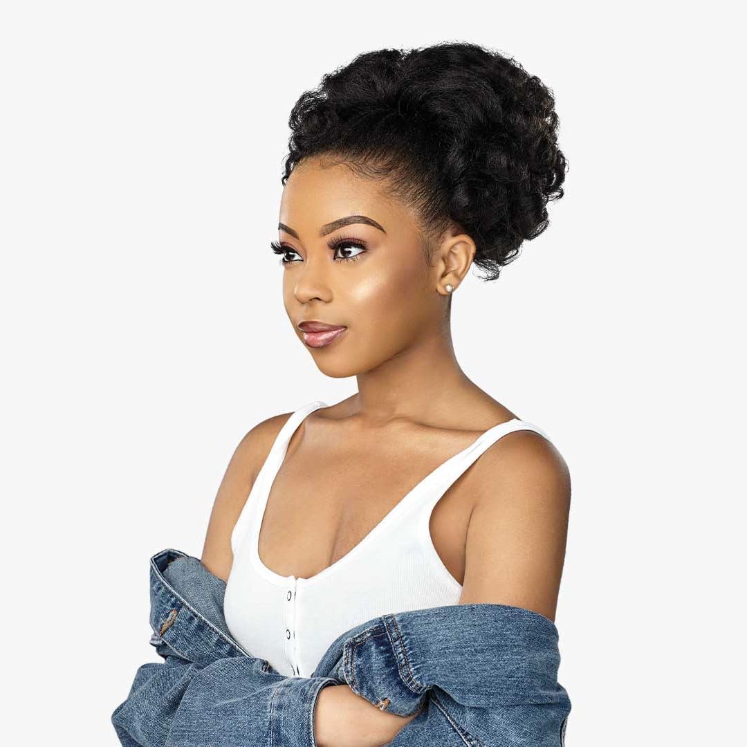 Sensationnel Curls Kinksandco Ponytails-Top Lady,1 JETBLACK