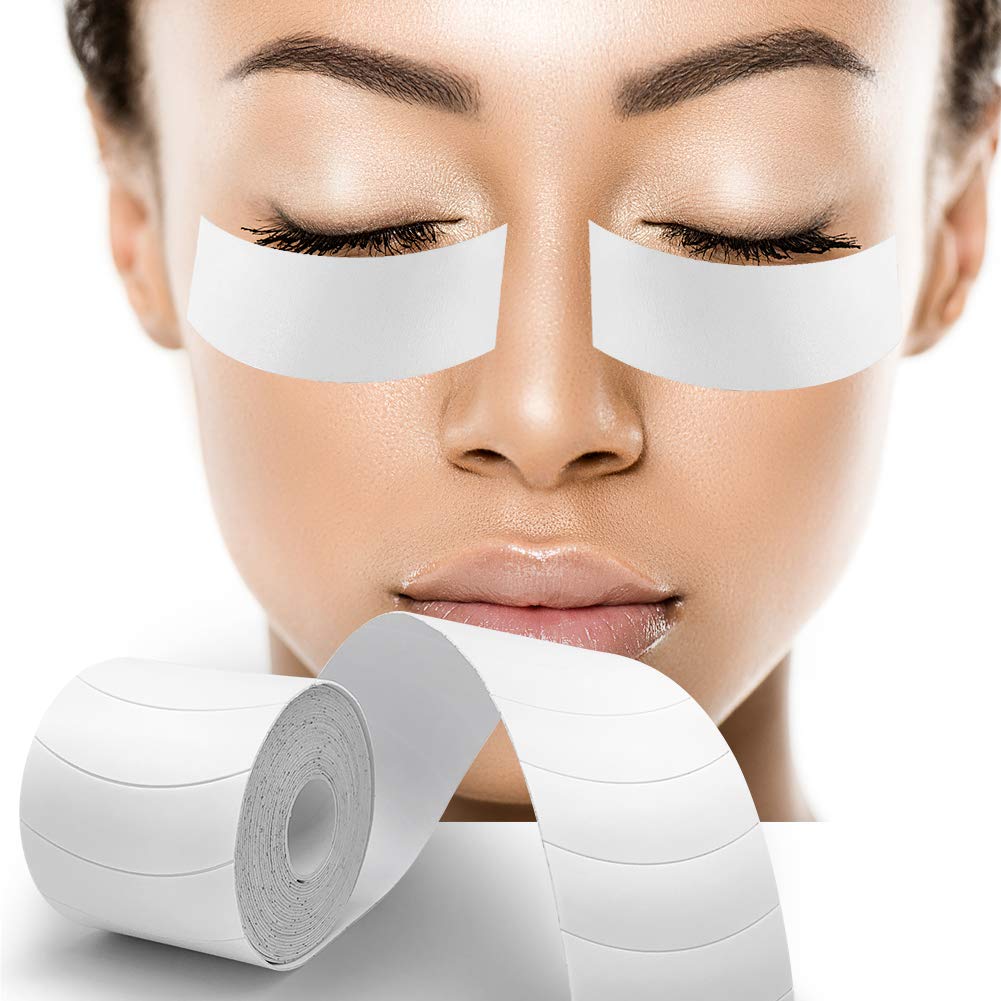 Foam Eye Pads for Eyelash Extensions - Akissos 125 PCS Pre Cut Medical Foam Tape Under Eye Pads Lash Extension Supplies Beauty Tools Lint Free Beauty & Personal Care Akissos