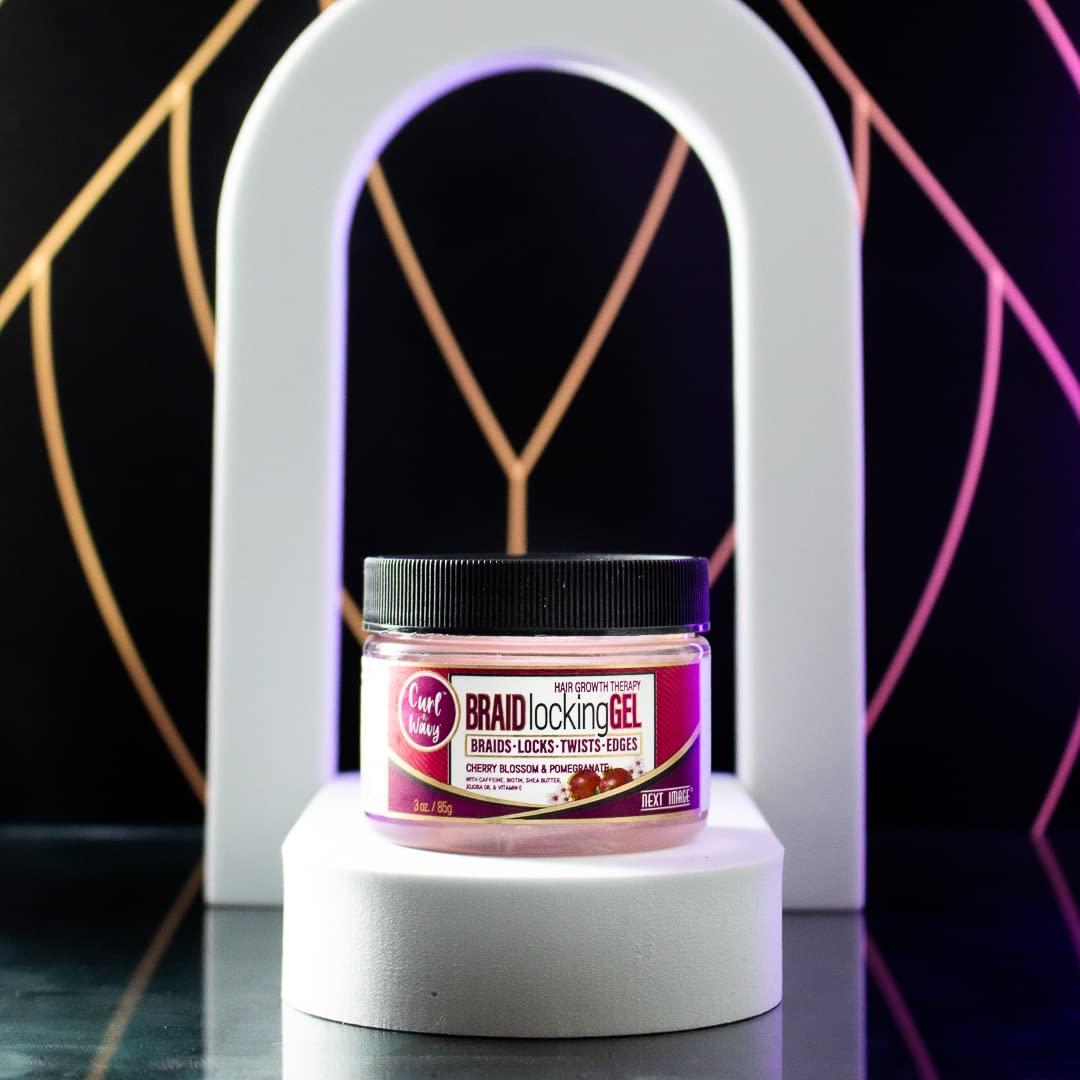 NEXT IMAGE Braid Locking Gel (Cherry Blossom & Pomegranate, 3 oz.) Beauty & Personal Care NEXT IMAGE
