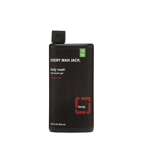 Every Man Jack Body Wash 16.9oz Cedarwood Beauty & Personal Care Every Man Jack