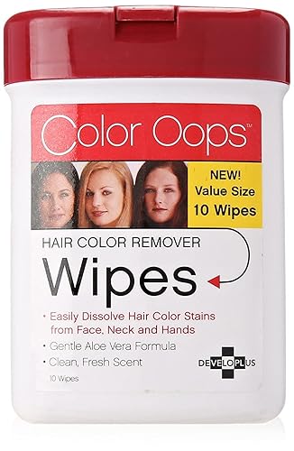 Developlus Color Oops Color Remover Wipes 10 Count (2 Pack) Beauty & Personal Care Developlus