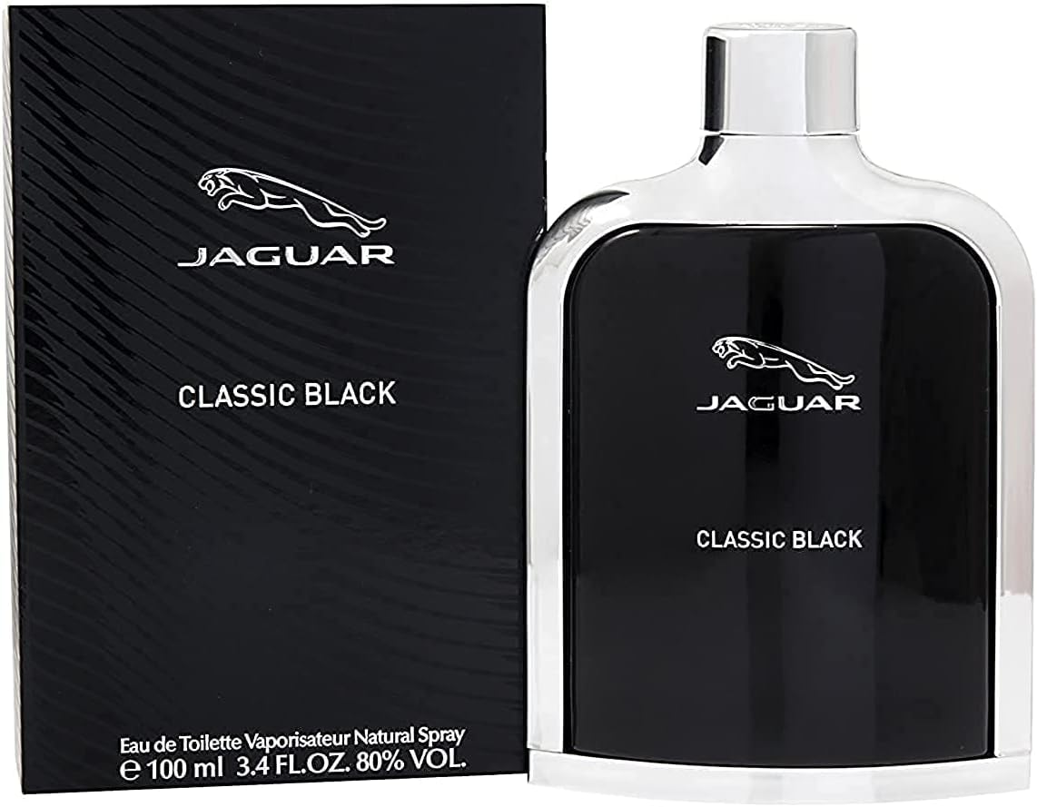 Jaguar Classic Black Eau De Toilette Spray 3.4 Oz/ 100 Ml for Men By 3.4 Fl Oz Beauty & Personal Care JAGUAR(????)