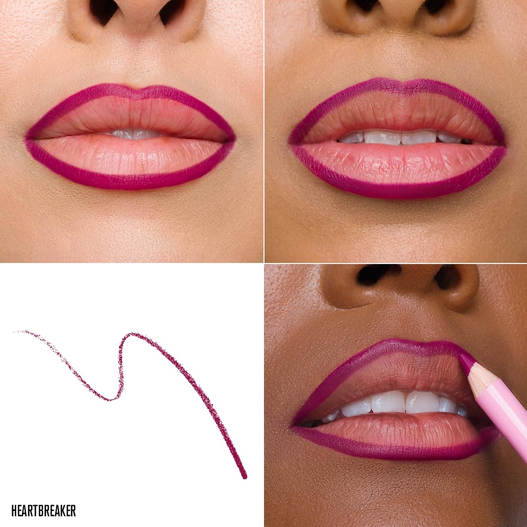 Jeffree Star Cosmetics Velour Lip Liner, Creamy Formula, Satin Finish, Long-Lasting, Peptide Complex, Mineral Oil-Free, Vegan & Cruelty-Free Beauty & Personal Care Jeffree Star