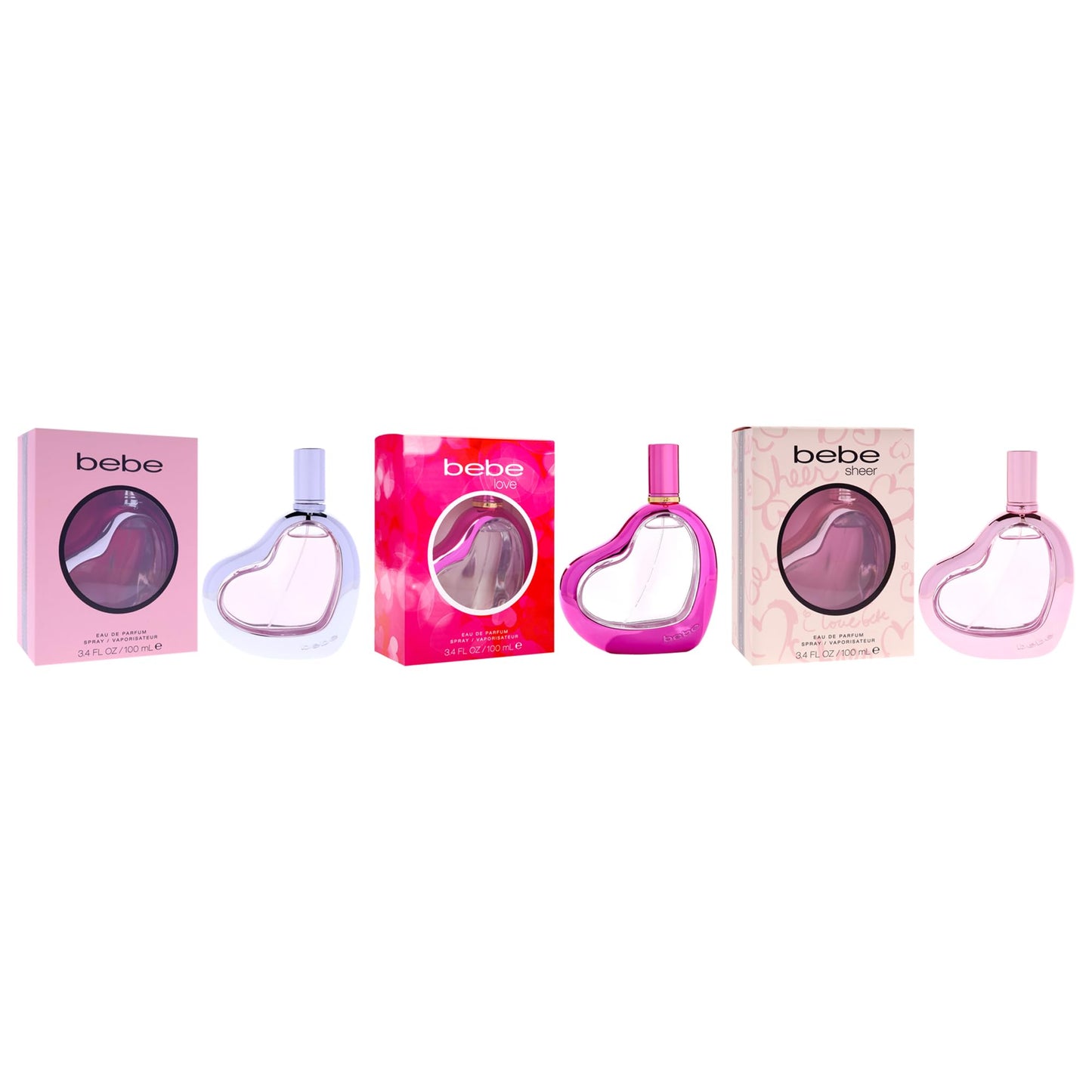 Bebe The Lovely Trio - Discovery kit Premium Gift Set, Complete Care Collection for Women Beauty & Personal Care bebe